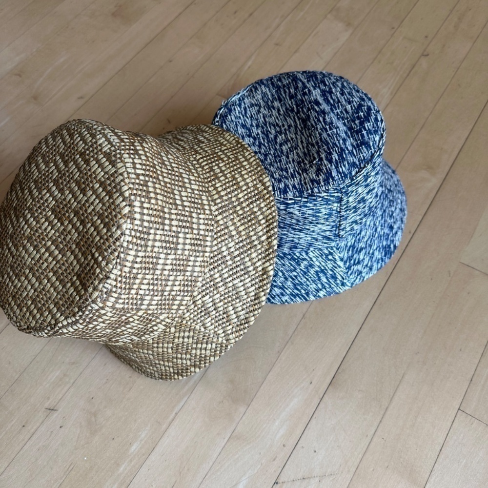 San Diego Hat Co. Textured Woven Bucket Hat, Blue, O/S   PG1289 - Picture 8 of 11